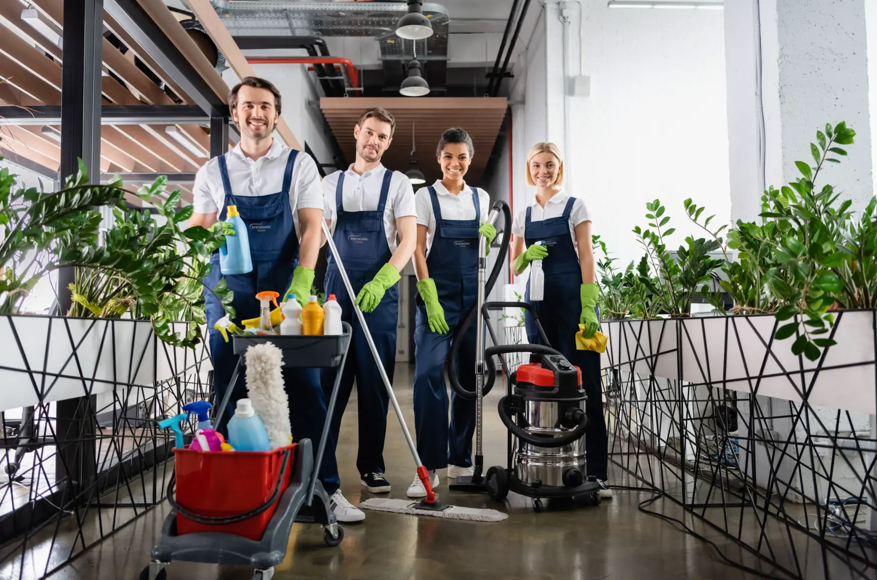 Commercial floor care environment